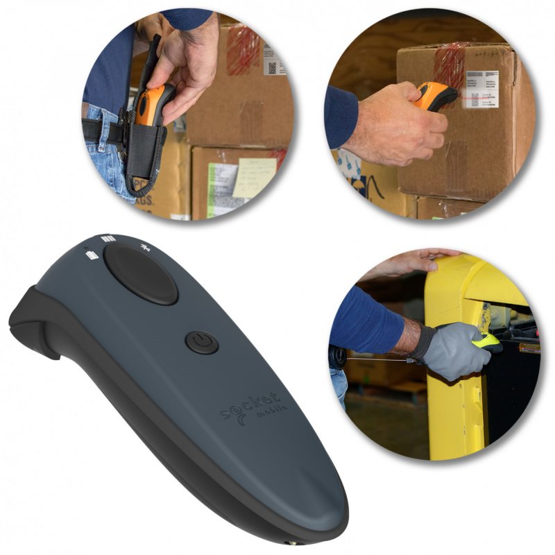 Socket Mobile DuraScan D740 Handheld bar code reader 1D/2D LED Grey