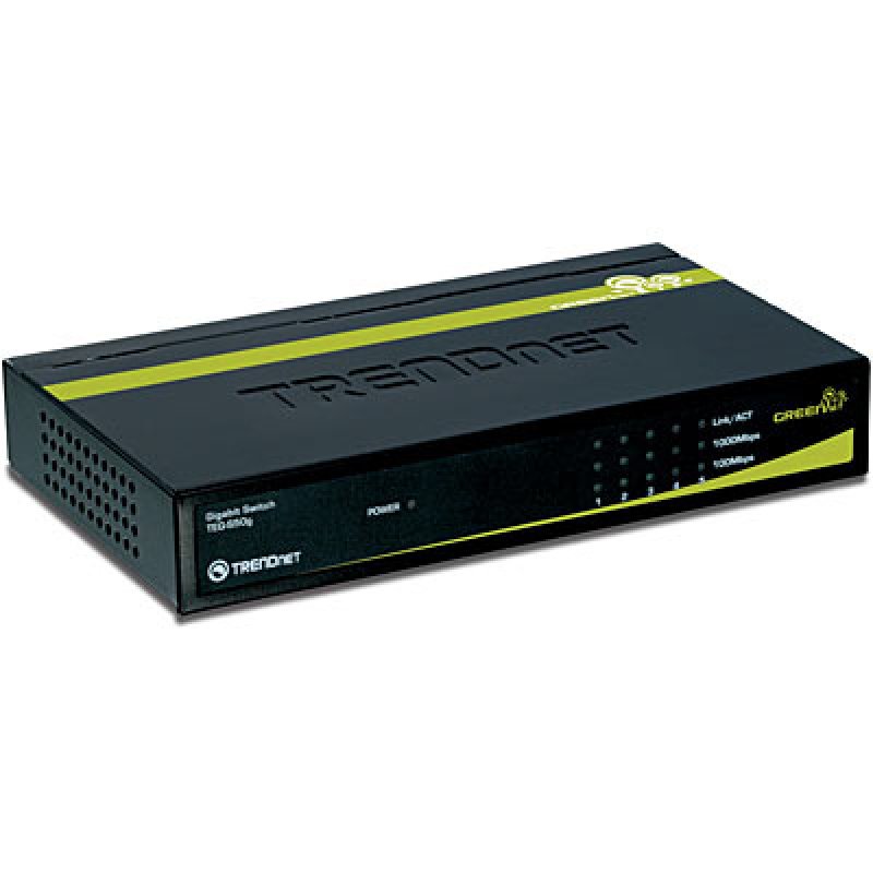 5X10/100/1000MBPS GREENNET GIGABIT SWITCH (METAL)