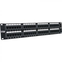 CAT6 48-PORT UNSHIELDED PATCH PANEL