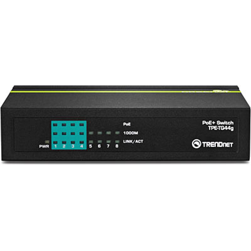SWITCH 8 PORTS GIGABIT POE+ 4 PORTS GIGABIT + 4 PORTS POE+