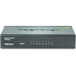 Trendnet GREENnet Unmanaged Gigabit Ethernet (10/100/1000) Black