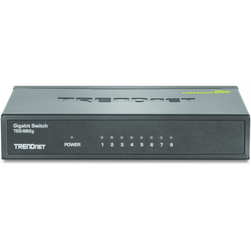 Trendnet GREENnet Unmanaged Gigabit Ethernet (10/100/1000) Black