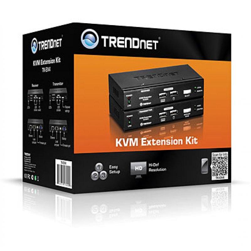 Trendnet TK-EX4 rallonge de console