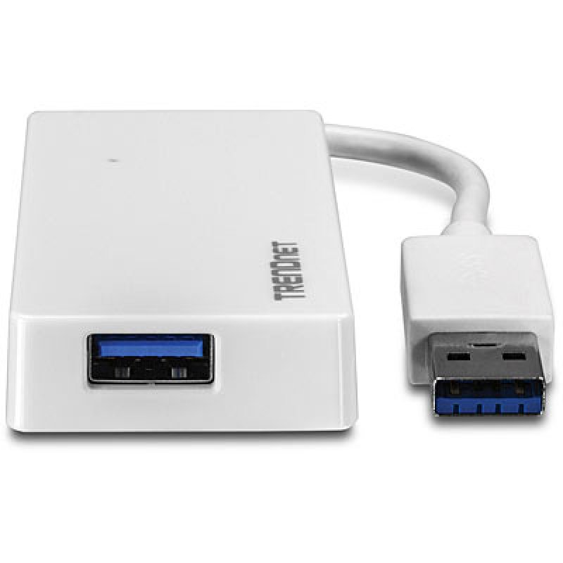 Trendnet TU3-H4E hub & concentrateur 5000 Mbit/s Blanc