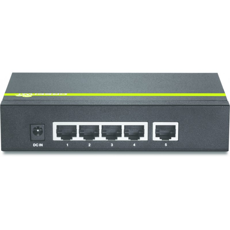 SWITCH 5 PORTS GIGABIT POE+ TECHNOLOGIE GREENNET