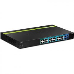 Trendnet TPE-2840WS commutateur réseau Géré Gigabit Ethernet (10/100/1000) Connexion Ethernet, supportant l'alimentat