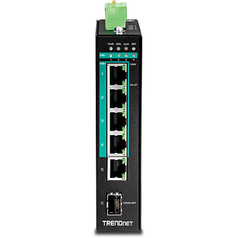 Trendnet TI-PG541 commutateur réseau Non-géré L2 Gigabit Ethernet (10/100/1000) Connexion Ethernet, supportant l'alim
