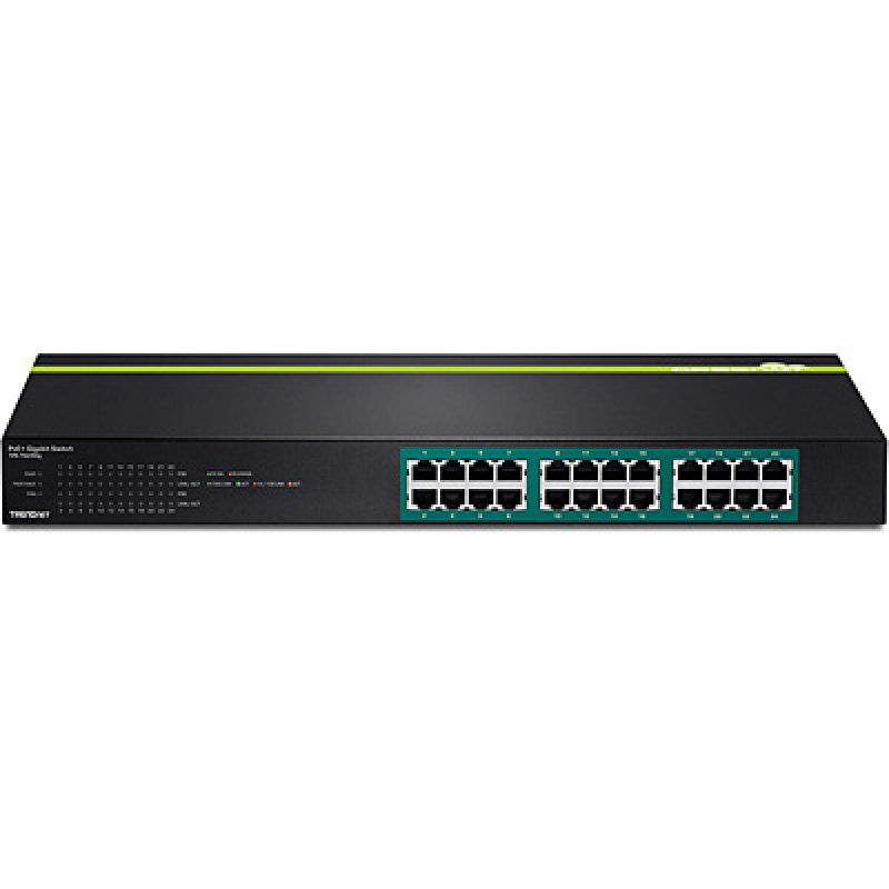 24-PORT GREENNET GIGABIT POE+ SWITCH (370W)