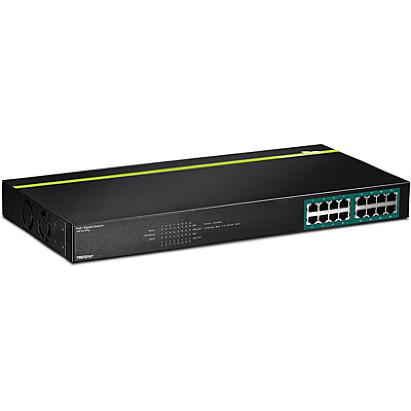 Trendnet TPE-TG160G commutateur réseau Non-géré L2 Gigabit Ethernet (10/100/1000) Connexion Ethernet, supportant l'al