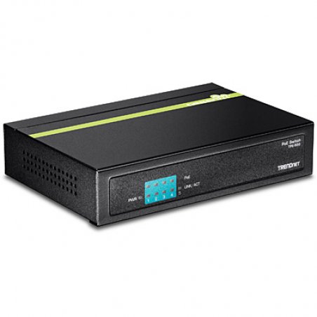 Trendnet TPE-S50 commutateur réseau Non-géré L2 Fast Ethernet (10/100) Connexion Ethernet, supportant l'alimentation 