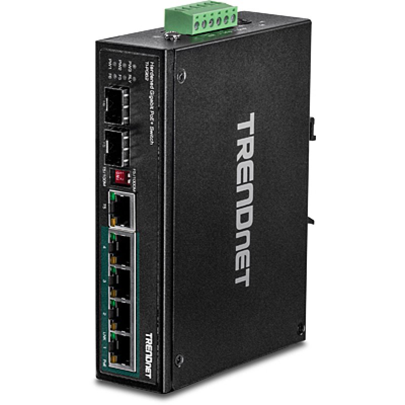 Trendnet TI-PG62 commutateur réseau Non-géré Gigabit Ethernet (10/100/1000) Connexion Ethernet, supportant l'alimenta