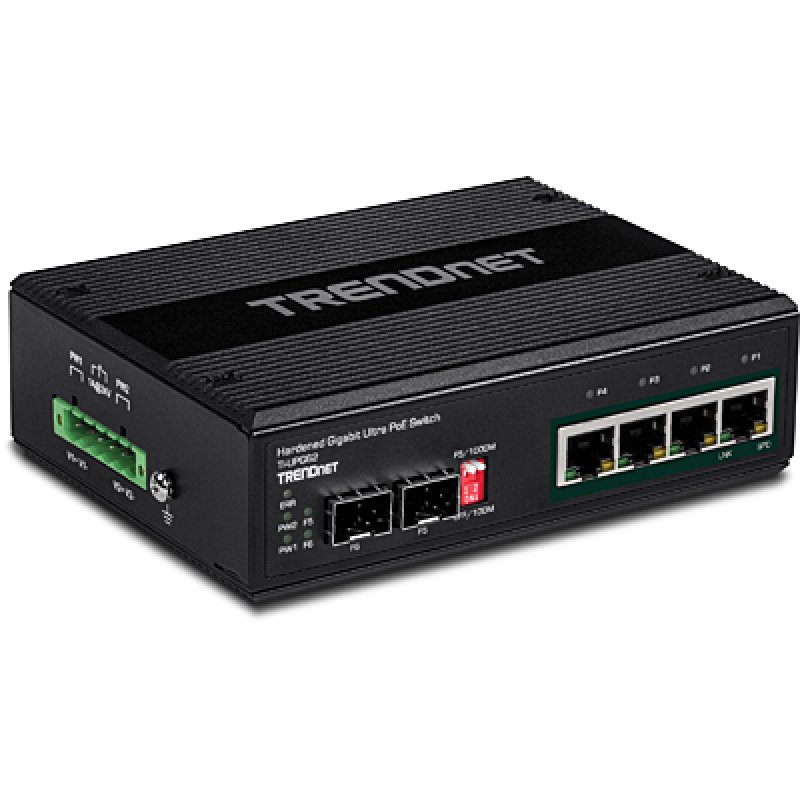 Trendnet TI-UPG62 commutateur réseau Non-géré L2 Gigabit Ethernet (10/100/1000) Connexion Ethernet, supportant l'alim
