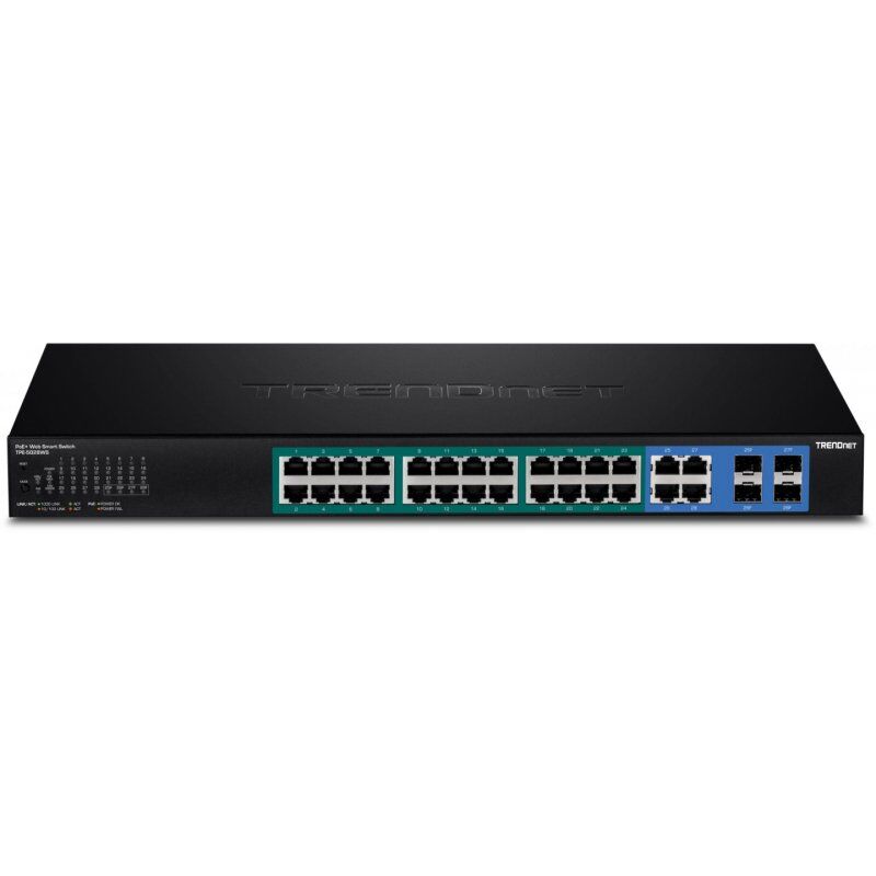 28-PORT GIGABIT WEB SMART POE+ SWITCH (370W)