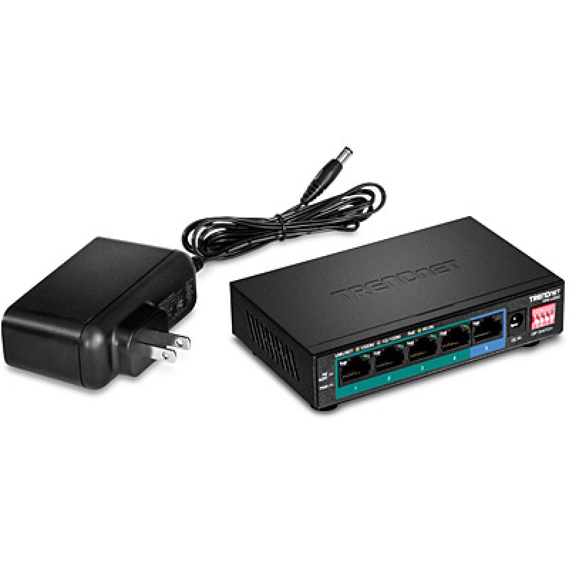 5-PORT GIGABIT LONG RANGE POE+ SWITCH