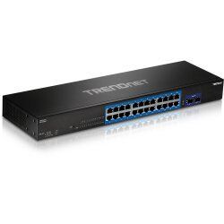 Trendnet TEG-30262 v1.0R Gigabit Ethernet (10/100/1000) 1U Noir