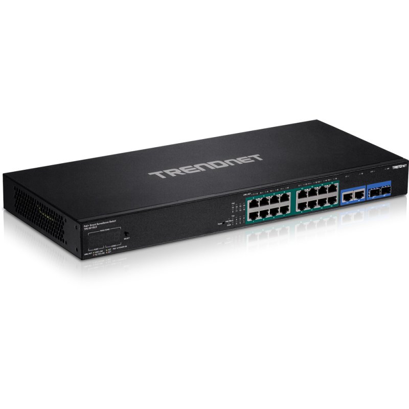 18-PORT GIGABIT POE+ SMART SURVEILLANCE SWITCH