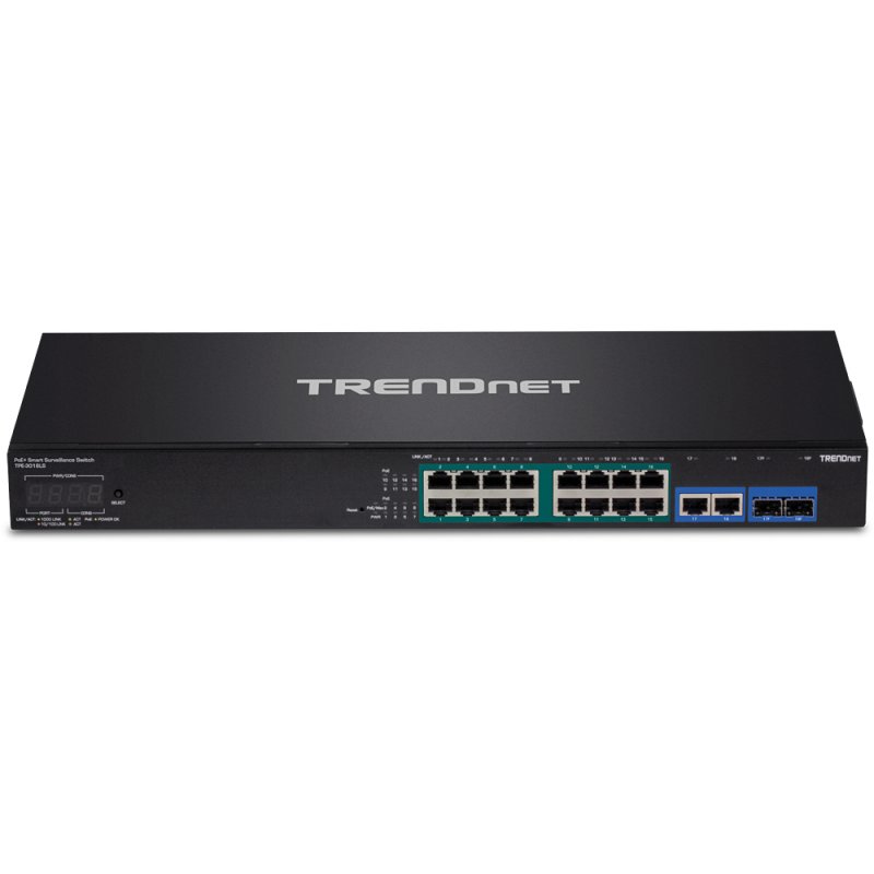 18-PORT GIGABIT POE+ SMART SURVEILLANCE SWITCH