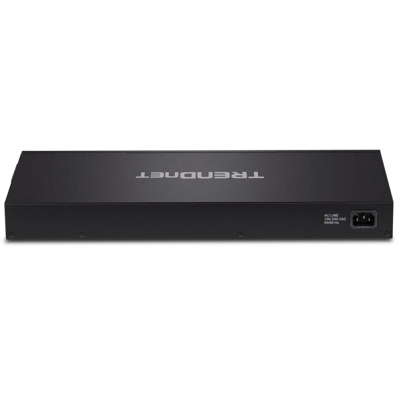Trendnet TPE-3018LS network switch Managed Gigabit Ethernet (10/100/1000) Power over Ethernet (PoE) 1U Black