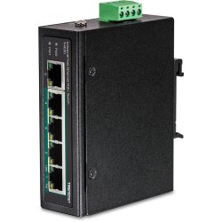 5-PORT IND.FAST ETH POE+ SWITCH DIN-RAIL