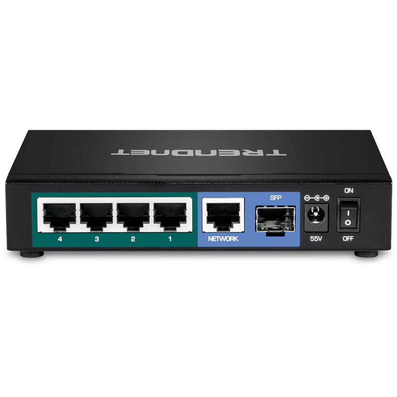 Trendnet TPE-TG611 commutateur réseau Gigabit Ethernet (10/100/1000) Connexion Ethernet, supportant l'alimentation via 