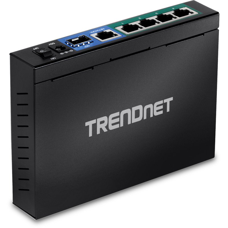 Trendnet TPE-TG611 commutateur réseau Gigabit Ethernet (10/100/1000) Connexion Ethernet, supportant l'alimentation via 