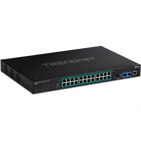 Trendnet TI-RP262i Géré L2 Gigabit Ethernet (10/100/1000) Connexion Ethernet, supportant l'alimentation via ce port (P