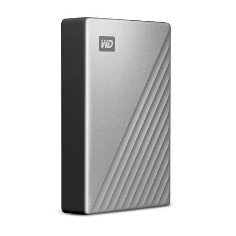 WD compatible My Passport Ultra 4 To Argent (USB 3.0/USB-C)
