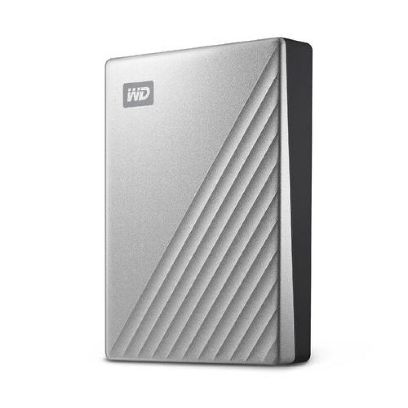 WD compatible My Passport Ultra for Mac 4 To Argent (USB 3.0/USB-C)