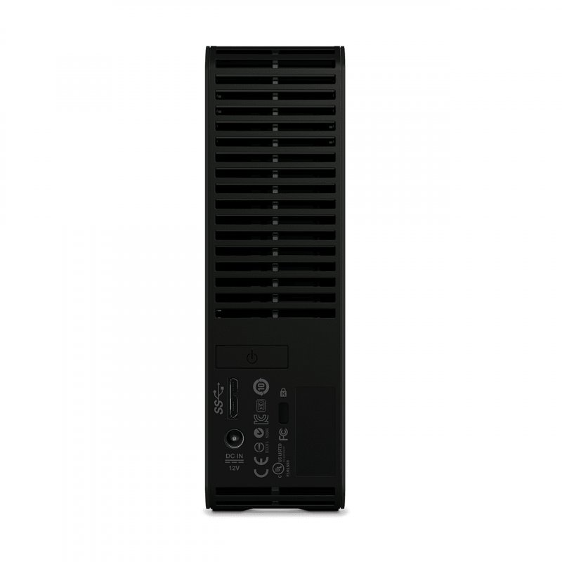 Western Digital Elements Desktop disque dur externe 12 To Noir