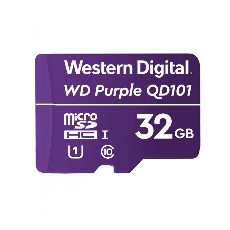 WD compatible Purple 32Go SC QD101 microSD