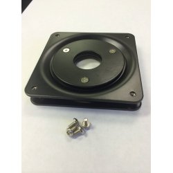 VESA ROTATING PLATE BLACK ENCLOSURE WALL MOUNT BRACKET