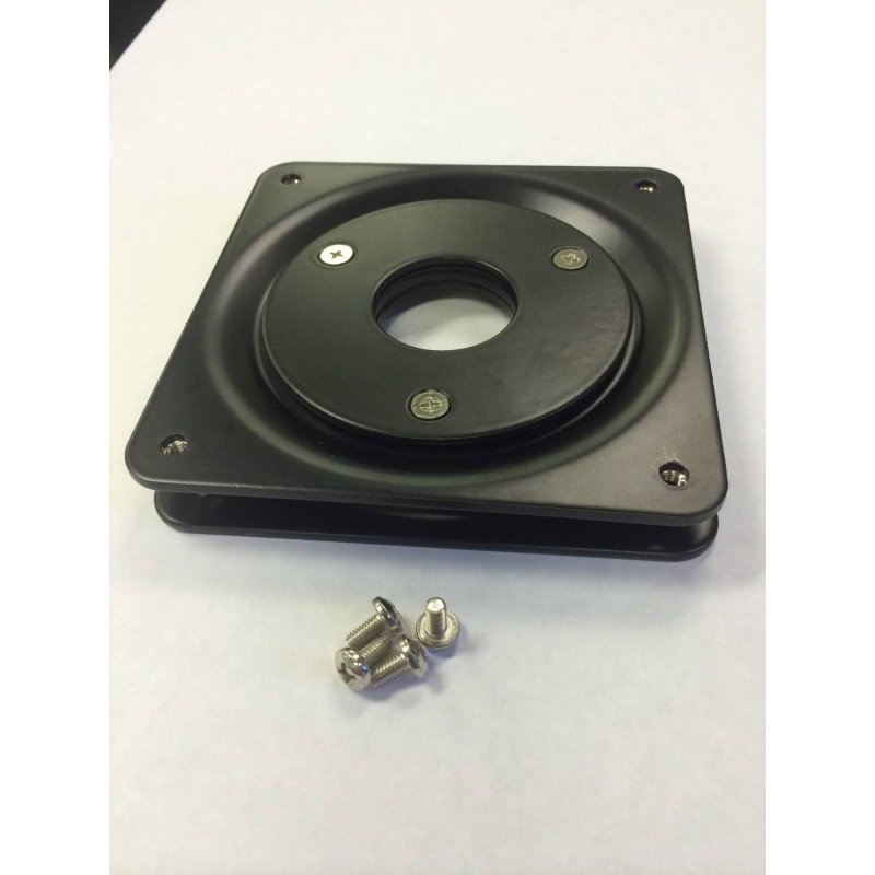 VESA ROTATING PLATE BLACK ENCLOSURE WALL MOUNT BRACKET