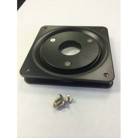 VESA ROTATING PLATE BLACK ENCLOSURE WALL MOUNT BRACKET