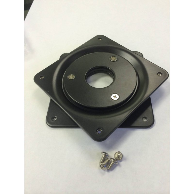 VESA ROTATING PLATE BLACK ENCLOSURE WALL MOUNT BRACKET
