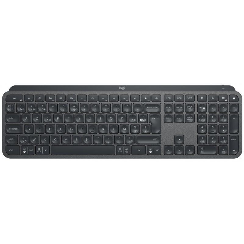 Logitech, MX Keys Clavier Rétroéclairé sans Fil Avancé
