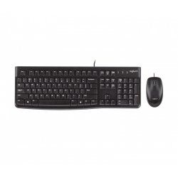 Logitech Desktop MK120 clavier Souris incluse USB QWERTY Anglais Noir