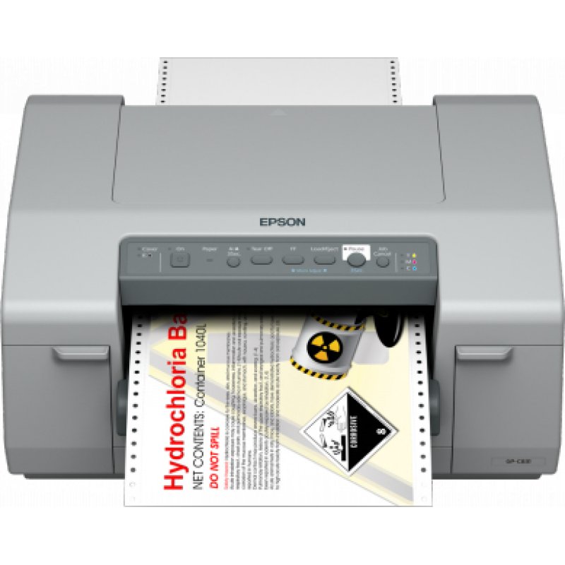 Epson GP-C831 label printer Inkjet Colour 5760 x 1440 DPI 92 mm/sec Wired Ethernet LAN