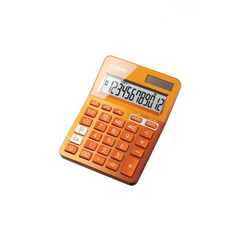 Canon LS-123k calculator Desktop Basic Orange