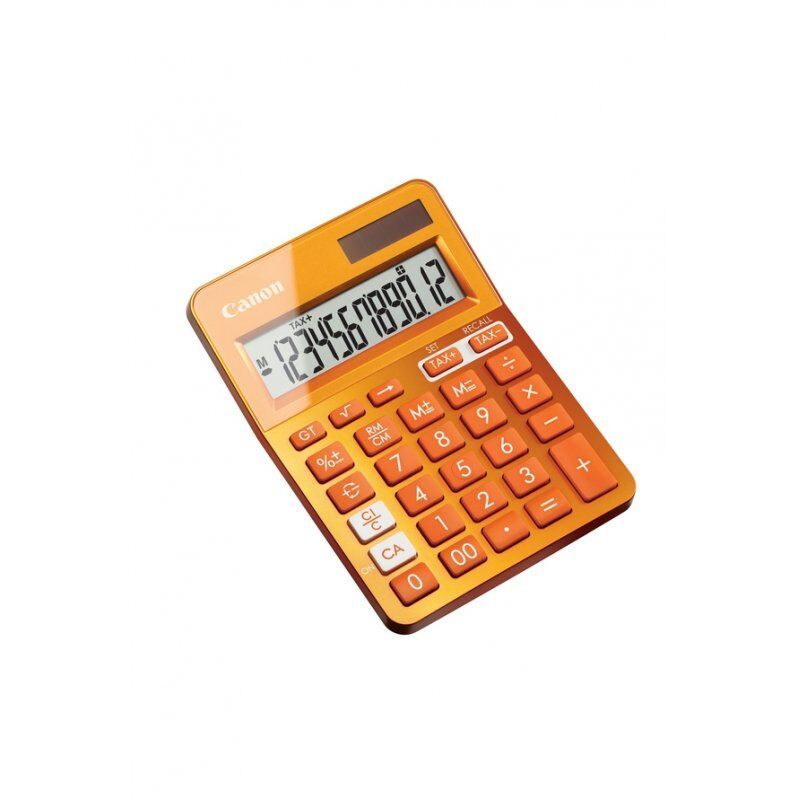 Canon LS-123k calculator Desktop Basic Orange