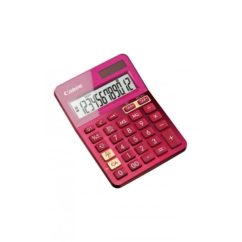 Canon Calculatrice de bureau LS-123K-MPK, couleur: rose