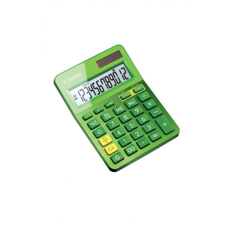Canon LS-123k calculator Desktop Basic Green