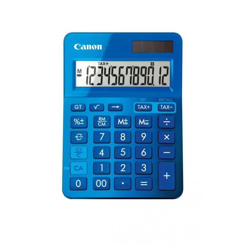 Canon LS-123k calculatrice Bureau Calculatrice basique Bleu