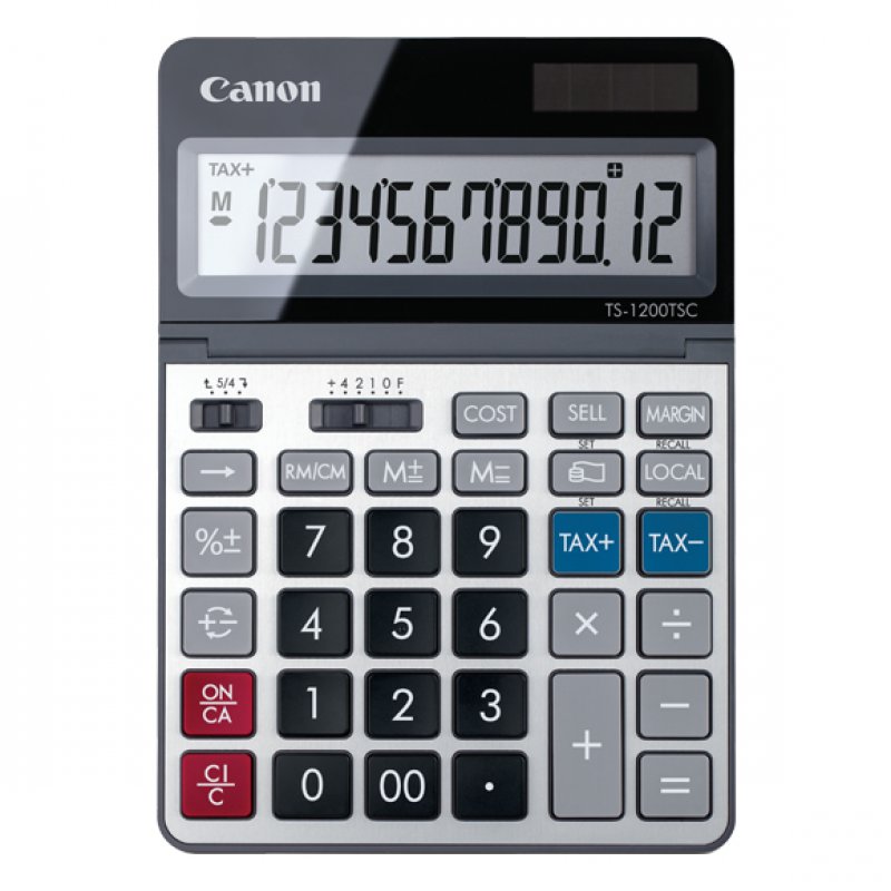 Canon Calculatrice de Bureau TS-1200TSC
