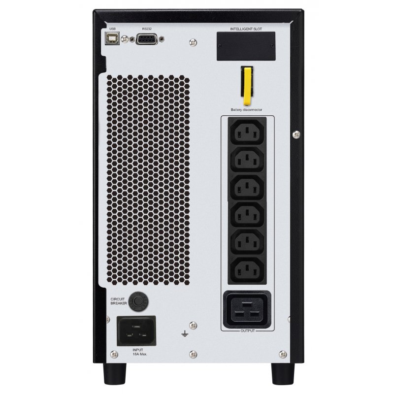 APC SRV3KI alimentation d'énergie non interruptible Double-conversion (en ligne) 3 kVA 2400 W 6 sortie(s) CA