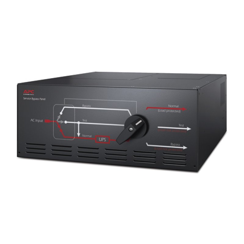 APC compatible SERVICE BYPASS PANEL 125A 200/208/230/240V HW INPUT/OUTPUT