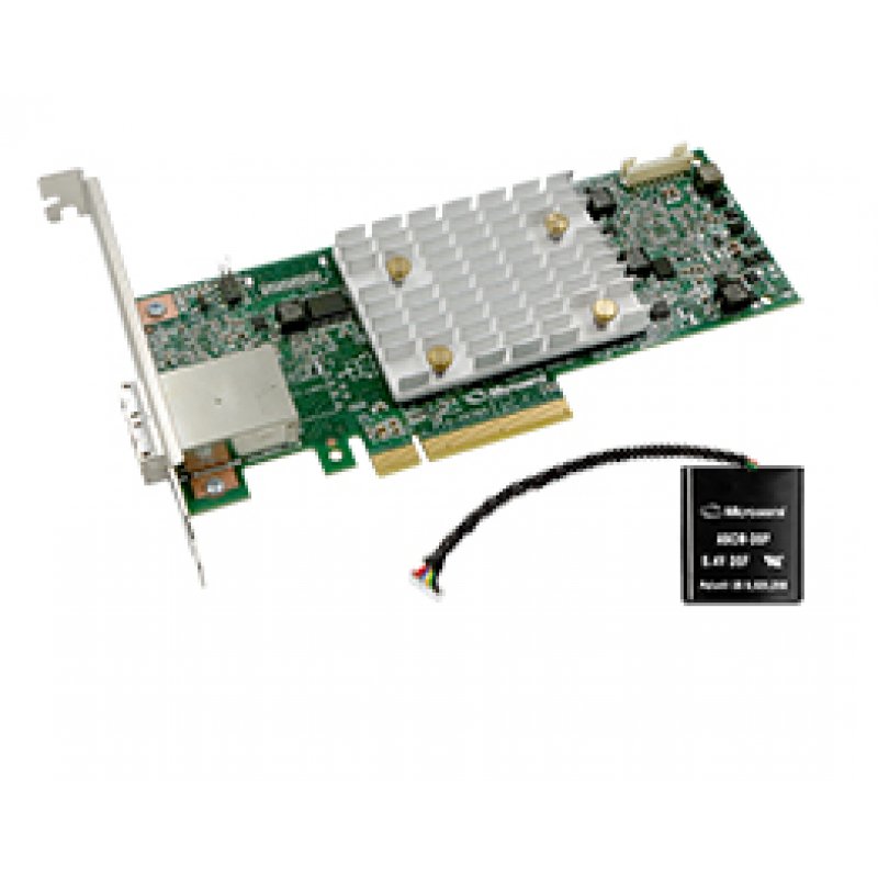 Microsemi SmartRAID 3154-8e contrôleur RAID PCI Express x8 3.0 12 Gbit/s