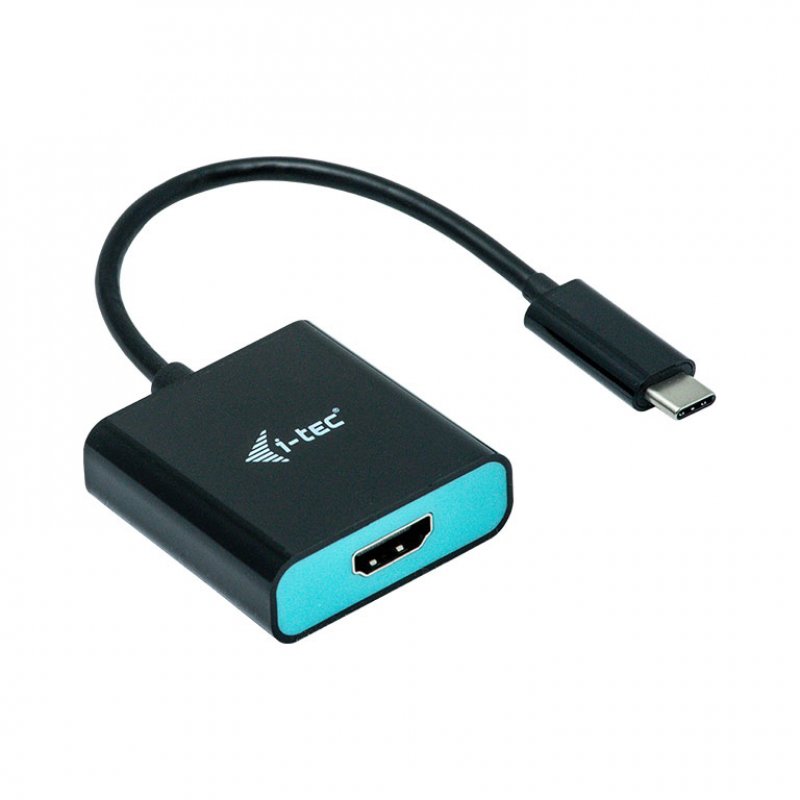 i-Tec USB-C HDMI Adapter - externer Videoadapter - Schwarz
