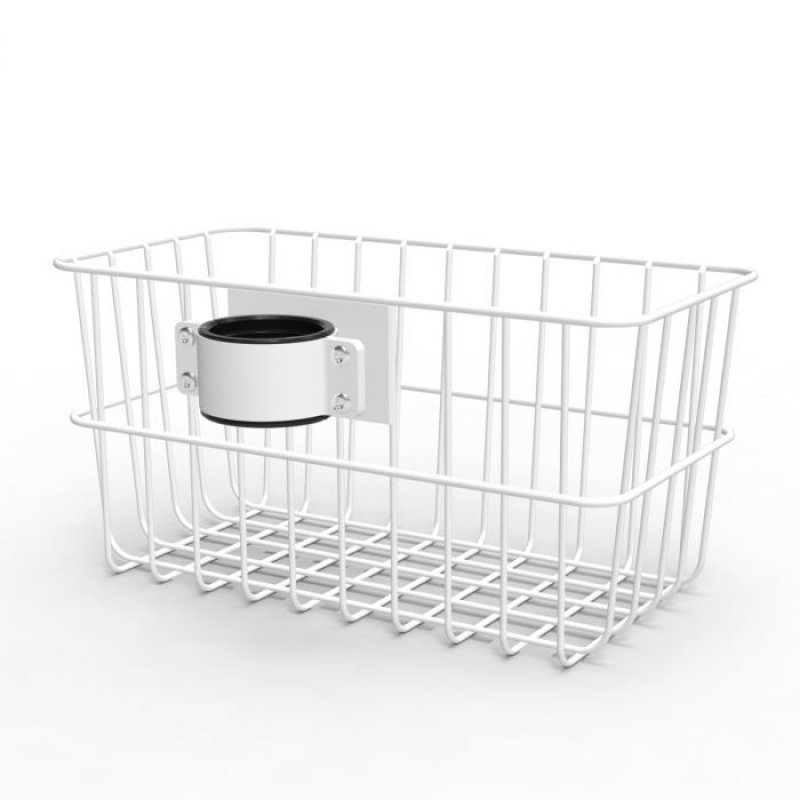 Compulocks Basket Add On For Rolling Cart - White