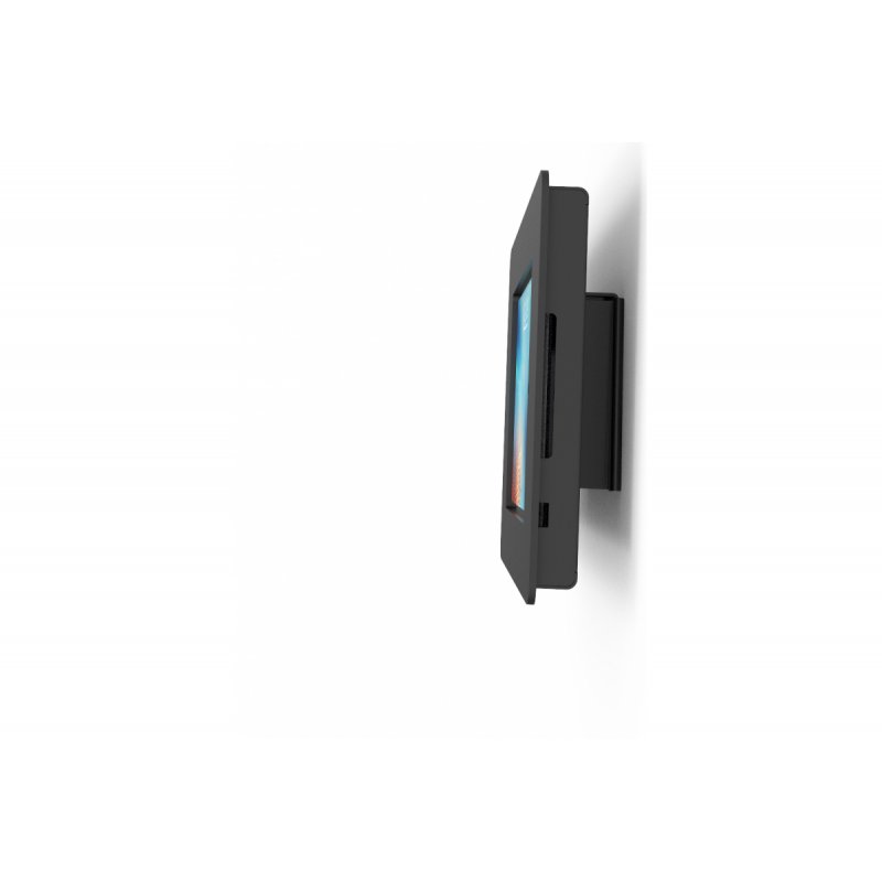 WALL MOUNT BRACKET W/CABLE MANAGEMENT BLACK