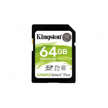 Kingston compatible Canvas Select Plus - Flash-Speicherkarte - 64 GB - SDXC UHS-I